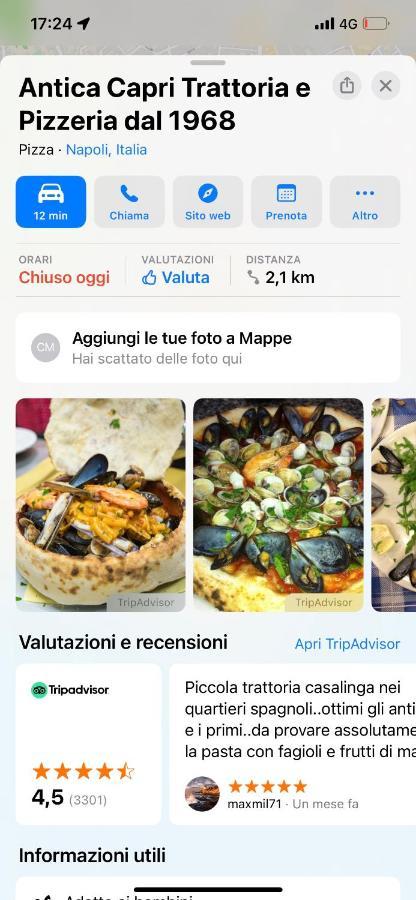 House Toledo Lejlighed Napoli Eksteriør billede